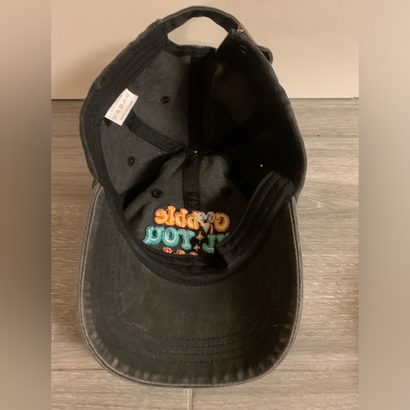 Raised Embroidery Retro “gobble till u wobble” cotton baseball hat Unisex - Picture 11 of 14